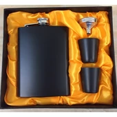 "Silox" flaska szett - fekete -240 ml (8OZ)