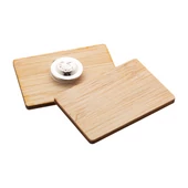 "Atin" kitűző - téglalap