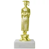 &quot;Diplomás fiú&quot; figura - 14 cm-es