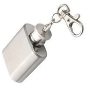 "James" kulcstartó - flaska alakú - ezüst - 30 ml