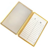 "Wanda" telefonregiszter + tükör - arany színű