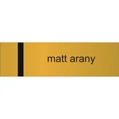 Laserply - 1,5 mm - matt arany / fekete - 610 x 305 mm