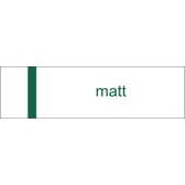 Laserply - 1,5 mm - fehér / zöld - 610 x 610 mm - gravirnagyker.hu - gravíralapanyag - e3118-1,5-1/2
