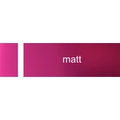 Laserply - 1,5 mm - matt rózsaszín / fehér  -  610 x 610 mm - gravirnagyker.hu - gravíralapanyag - e3137-1,5-1/2