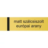 Laserply - 0,8 mm - európai arany / fekete - 610 x 610 mm - gravirnagyker.hu - gravíralapanyag - e3163-0,8-1/2