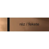 Laserply - 1,5 mm - réz / fekete  -  610 x 610 mm - gravirnagyker.hu - gravíralapanyag - e3194-1,5-1/2