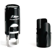 Shiny - R-512 bélyegző - ∅ 12 mm - fekete ház / fekete párna