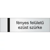Lasertec - 1,5 mm - fényes felületű matt ezüst - 305 x 305 mm - gravirnagyker.hu - gravíralapanyag - e5255-1,5-1/8