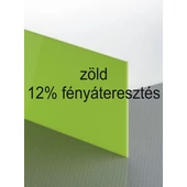Plexiglas GS - 3 mm - zöld - 1010 x 600 mm - gravirnagyker.hu - gravíralapanyag - s6H02-3-1/1