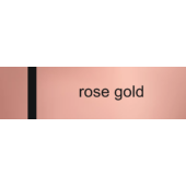 Lézerfólia - 0,2 mm - rose gold / fekete - 610 x 305 mm