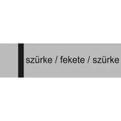 Melamin - 1,4 mm - szürke / fekete / szürke - 610 x 605 mm