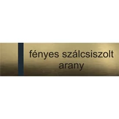 Transply HD - 2,5 mm - fényes szálcsiszolt arany - 610 x 610 mm - gravirnagyker.hu - gravíralapanyag - e760-2,5-1/2