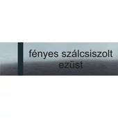 Lézerfólia HD - 0,2 mm - fényes szálcsiszolt ezüst - 610 x 305 mm