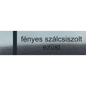 Laserply HD - 1,5 mm - fényes szálcsiszolt ezüst - 300 x 200 mm