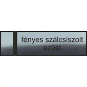 "Casa" névtábla 140 x 40 mm - fényes szálcs.-1,5 mm fazettázva