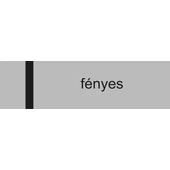 Lasertec - 1,5 mm - fényes szürke / fekete - 300 x 200 mm