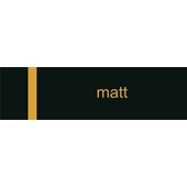 Laserply - 1,5 mm - matt fekete / arany - 610 x 610 mm - gravirnagyker.hu - gravíralapanyag - e3121-1,5-1/2