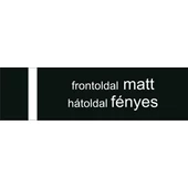 Lasertec 3 rétegű - 1,4 mm - fekete / fehér / fekete - 610 x 610 mm