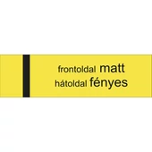 Lasertec 3 rétegű - 1,4 mm - sárga / fekete / sárga - 610 x 610 mm