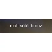 Alumínium - 1 mm - matt sötét bronz - 1000 x 500 mm