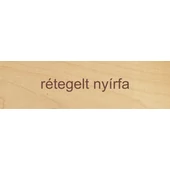 Laserwood - 3 mm - nyír - 750 x 500 mm