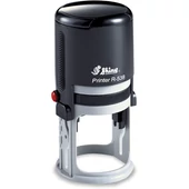 Shiny - R-538 bélyegző - ∅ 38 mm - fekete ház / kék párna