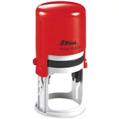 Shiny - R-538 bélyegző - ∅ 38 mm - piros ház / fekete párna