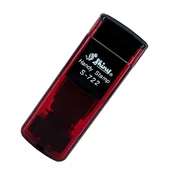 Shiny - S-722 Handy Stamp - 38 x 14 mm - ruby ház / fekete párna