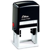 Shiny - S-826 bélyegző - 41 x 24 mm - fekete ház / natúr párna