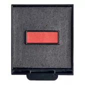 Shiny - E-915 bélyegző cserepárna - fekete + piros