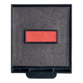 Shiny - E-915 bélyegző cserepárna - fekete + piros