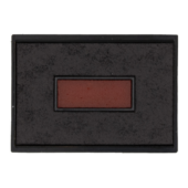 Shiny - S-827D bélyegző cserepárna - fekete + piros