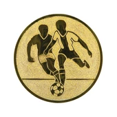 Érembetét - labdarúgó - 25 mm