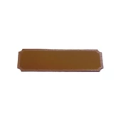&quot;Paolo&quot; gravírlap - bronz, kicsi (5 x 1,7 cm)