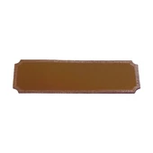&quot;Paolo&quot; gravírlap - bronz, közepes (6,2 x 2,4 cm)