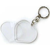 "Memory" kulcstartó - szív alakú