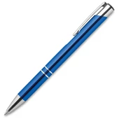 "Lua" golyóstoll - 2 díszítőgyűrűvel - királykék