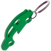 "Sedan" üvegnyitós kulcstartó - zöld
