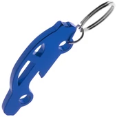 "Sedan" üvegnyitós kulcstartó - kék