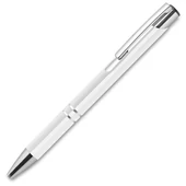 "Lua" golyóstoll - 2 díszítőgyűrűvel - fehér