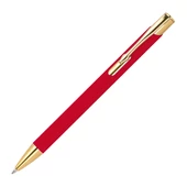 "Tolve"  gumírozott alumínium toll - piros