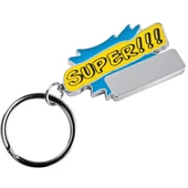 "Super" kulcstartó - kék