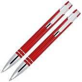 "Trita" szett - golyótoll+ceruza - piros