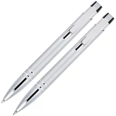 "Trita" szett - golyótoll+ceruza - ezüstszínű