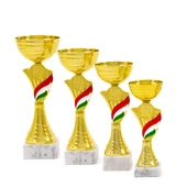 "Trikolór" serleg - 19 cm