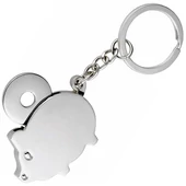 "Keller" kulcstartó + bevásárlókocsi érme