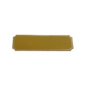 "Debra" gravírlap - arany, kicsi (5 x 1,7 cm)