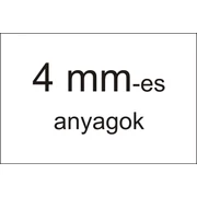 4 mm-es anyagok