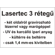 Lasertec 3 rétegű