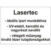 Lasertec - ipari anyagok